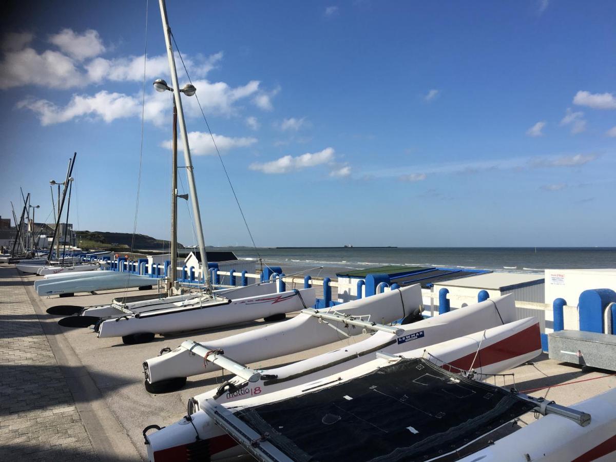 Cap'tain Kipper , vue mer, 2 chambres , garage fermé , Wimereux Esterno foto