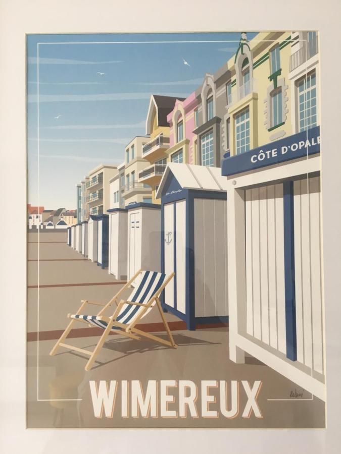 Cap'tain Kipper , vue mer, 2 chambres , garage fermé , Wimereux Esterno foto